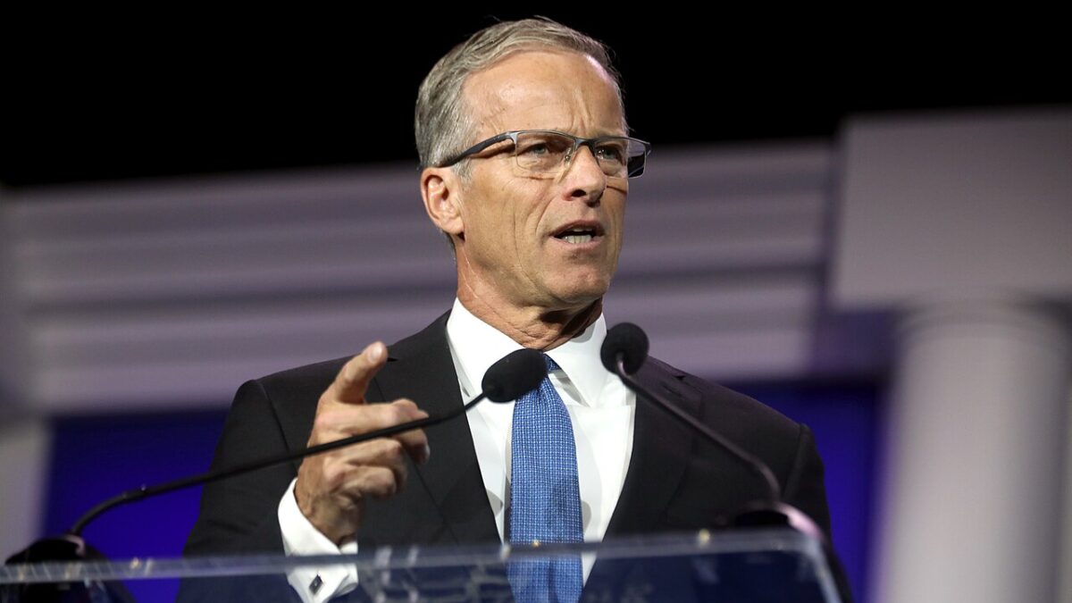 RINO Senate Majority Leader John Thune Surrenders to Democrats in DHS Funding Fight