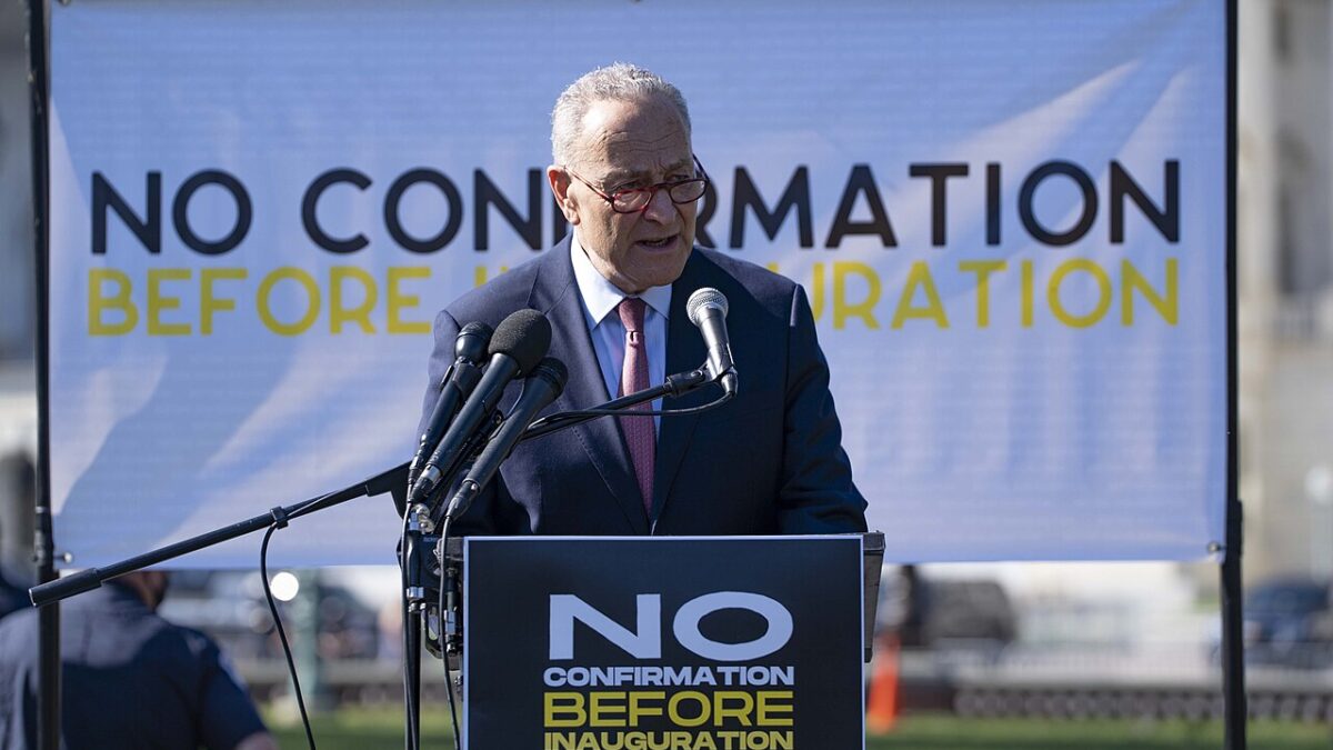 Chuck Schumer Farted Into a Mic, and All Hell Broke Loose