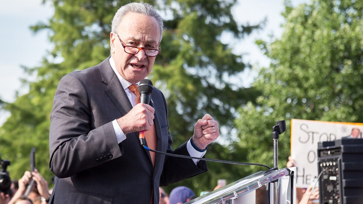 Chuck Schumer’s one-word vow has the knives out among Democrats
